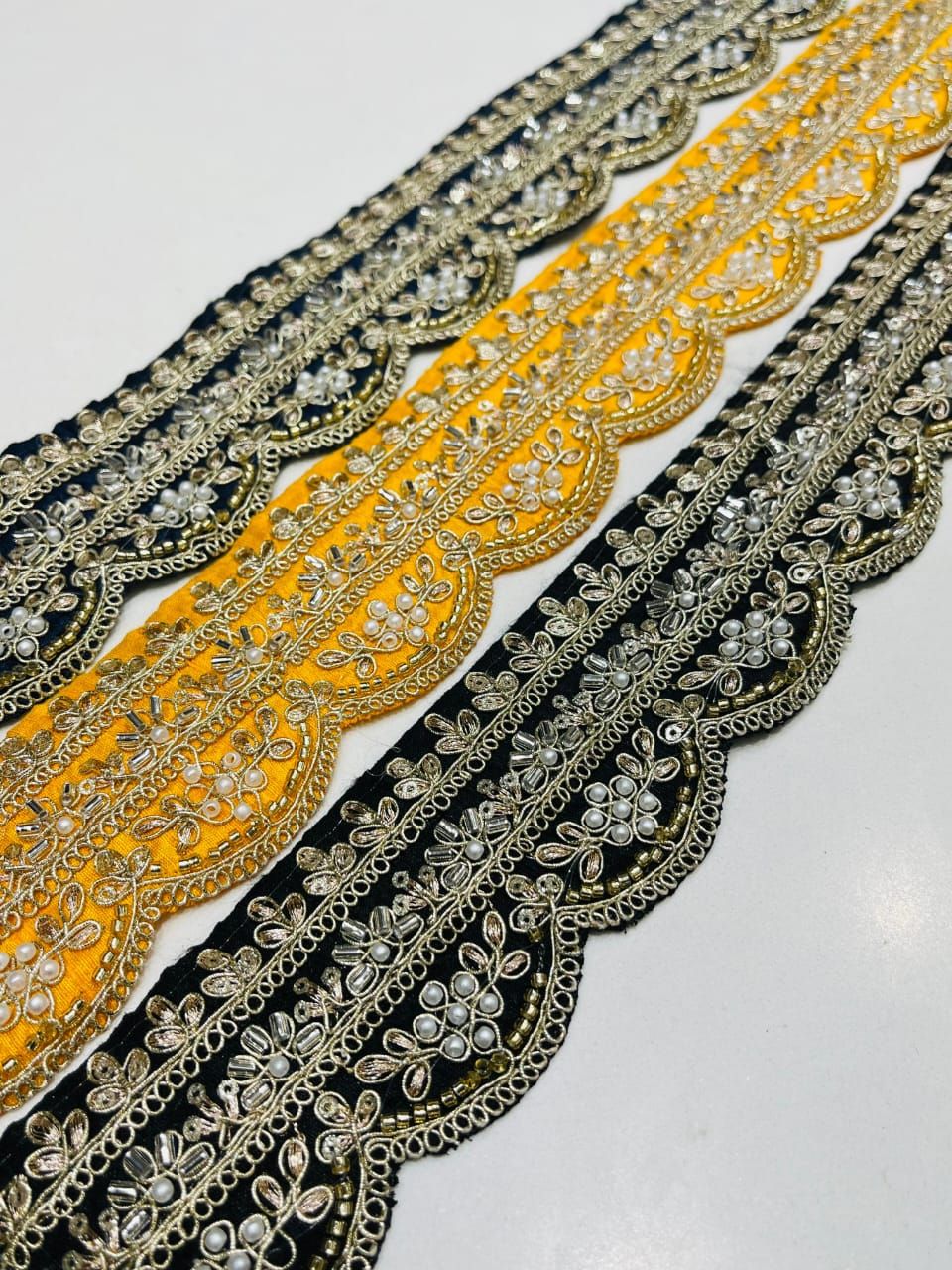 K.R KASAT - Colourful Fabric Lace
